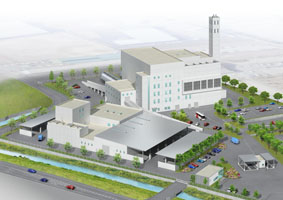 Kawasaki to Build and Operate Japan's First Waste Treatment and Biogas Generation Complex