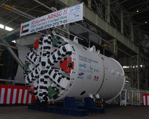 Three Shield Machines Delivered for Abu Dhabi Sewerage Tunnel Projectg