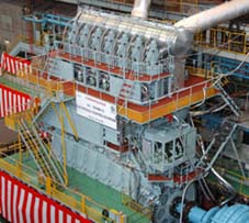 Electronically Controlled Marine Diesel Engine Completed