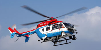 Firefighting Helicopter Delivered to Kawasaki City
