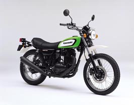 Kawasaki's Stylish City Motorcycle 250TR Undergoes Model Change 