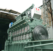 Green Gas Engine Drives In-house Power Generation Plant