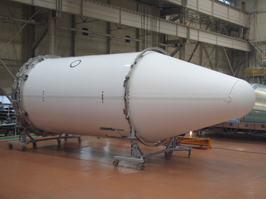 H-IIA Launch Vehicle Fairing Delivered