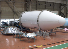 H-IIA Launch Vehicle Fairing Delivered