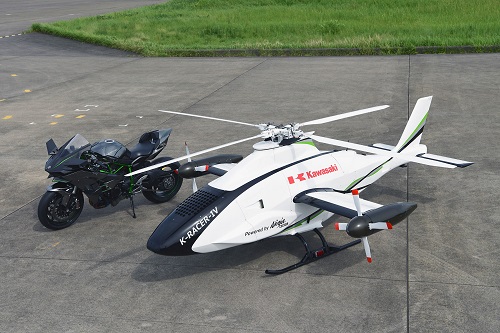 Kawasaki Succeeds in Flight Test of the Unmanned Compound Helicopter Kawasaki Heavy Industries, Ltd.