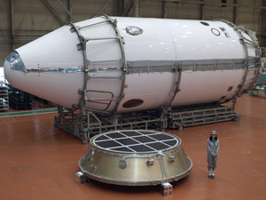 H-IIB Launch Vehicle Fairing Delivered