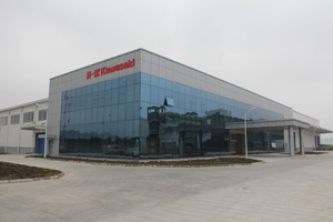 Kawasaki Opens New Hydraulic Equipment Plant in China