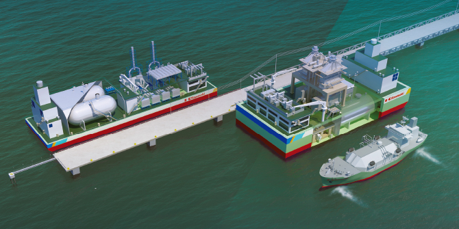 LNG Floating Power Plant