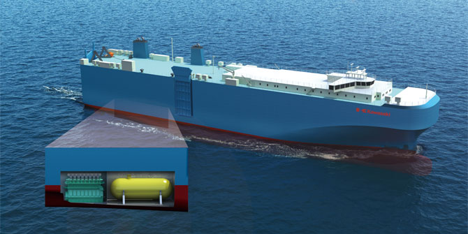 LNG-Fueled Pure Car and Truck Carriers