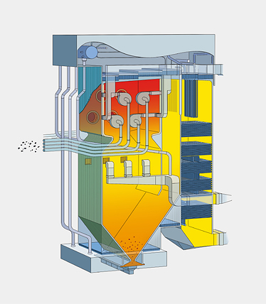 Structure of U-KACC Boiler