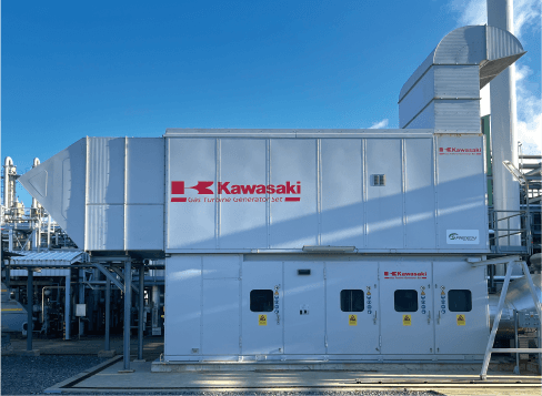 Global Deployment of Kawasaki's hydrogen gas turbines
