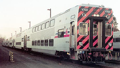 NVTC VRE Double Decker
