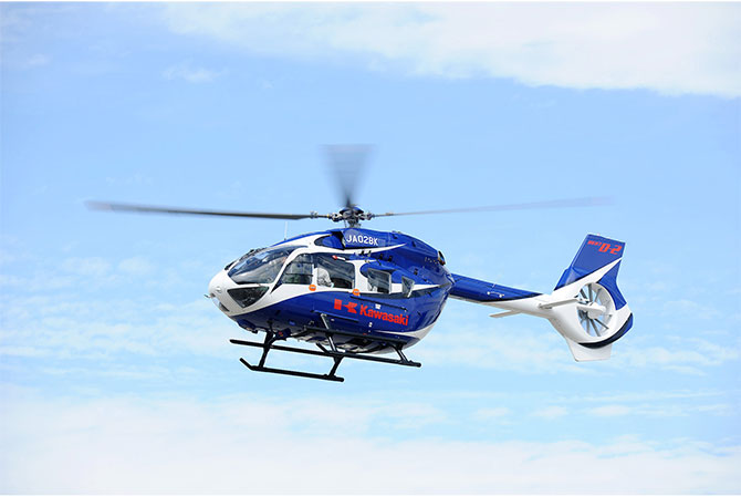 High-Performance, Twin-Engine, Multi-Purpose Helicopter BK117 D-2 