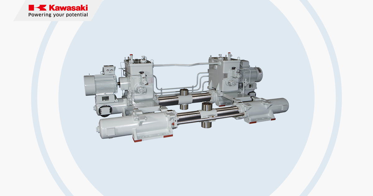 Kawasaki’s Electrohydraulic Steering Gear THE STORIES Kawasaki