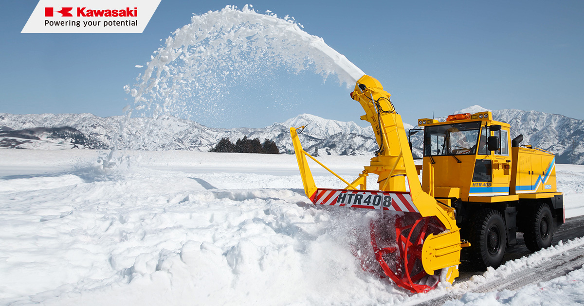 NICHIJO’s Rotary Snowplow Achieving Excellence in the
